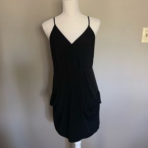 Black mini dress